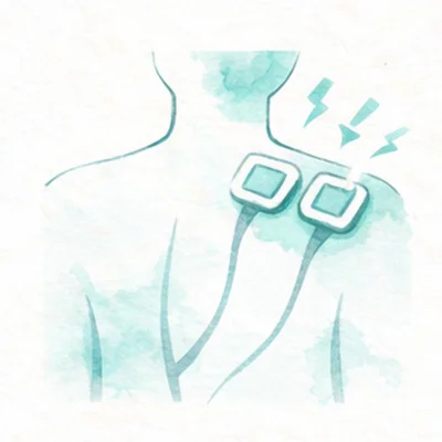 Illustration Elektrotherapie