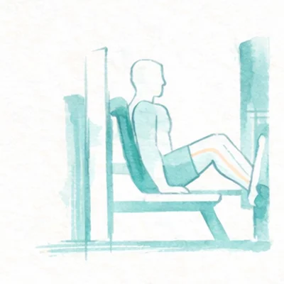 Illustration Krankengymnastik