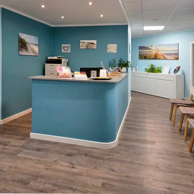 Anmeldung der Physiotherapie am Luisium